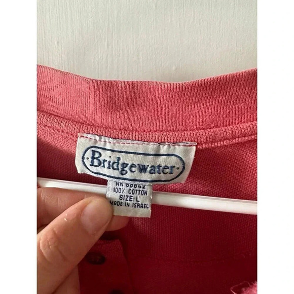 Bridgewater Women’s size large pink polo shirt - Picture 4 of 6